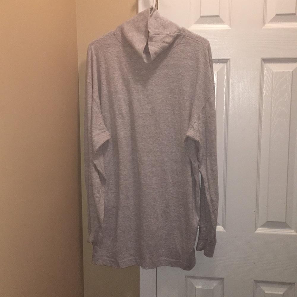 Gray Turtleneck